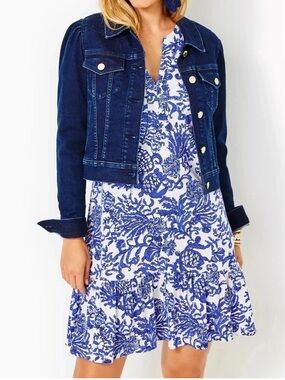 Lily Pulitzer Alyssa Cotton Long Sleeve Dress